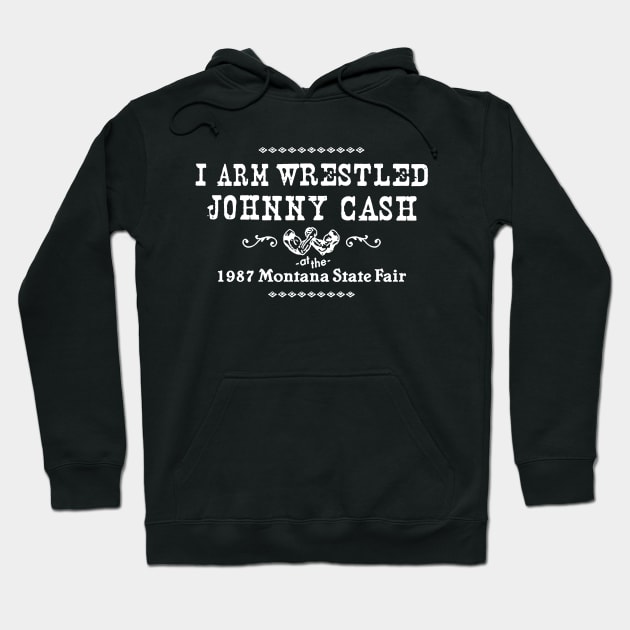 Johnny Cash Legend Hoodie by toyrand